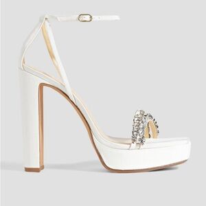 Alexandre Birman White High Heel Sandals, size 40, new